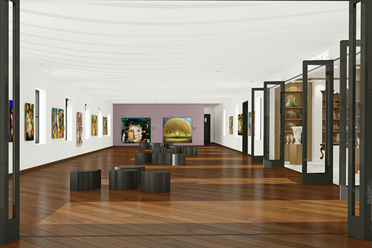 armenian cultural center gallery rendering