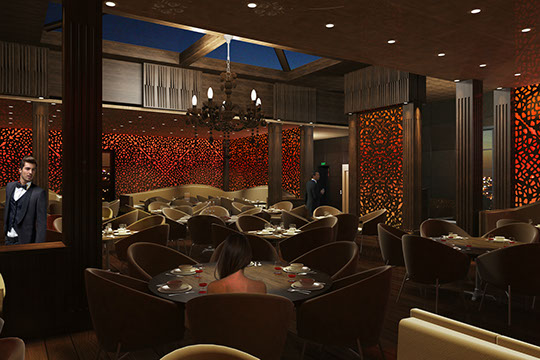 armenian cultural center restaurant rendering