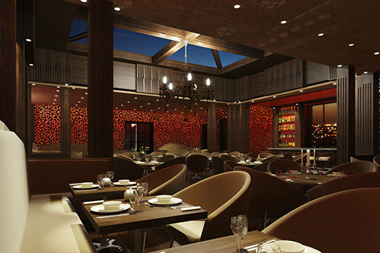 armenian cultural center restaurant rendering
