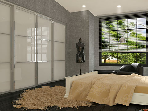 lafemme condo bedroom rendering