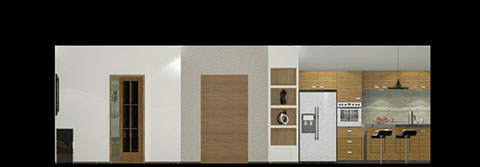 lafemme condo elevation rendering
