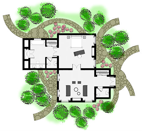 hotel floor plan