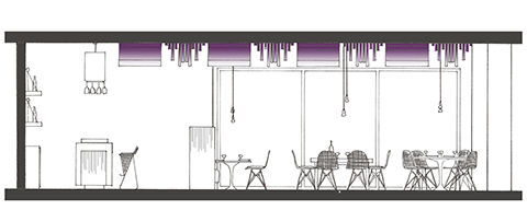 hotel interior elevation