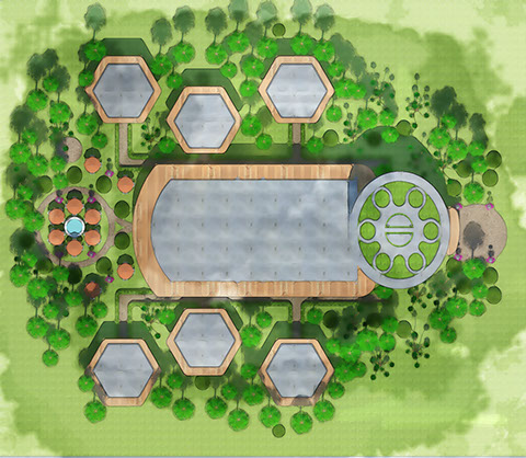 art center site plan